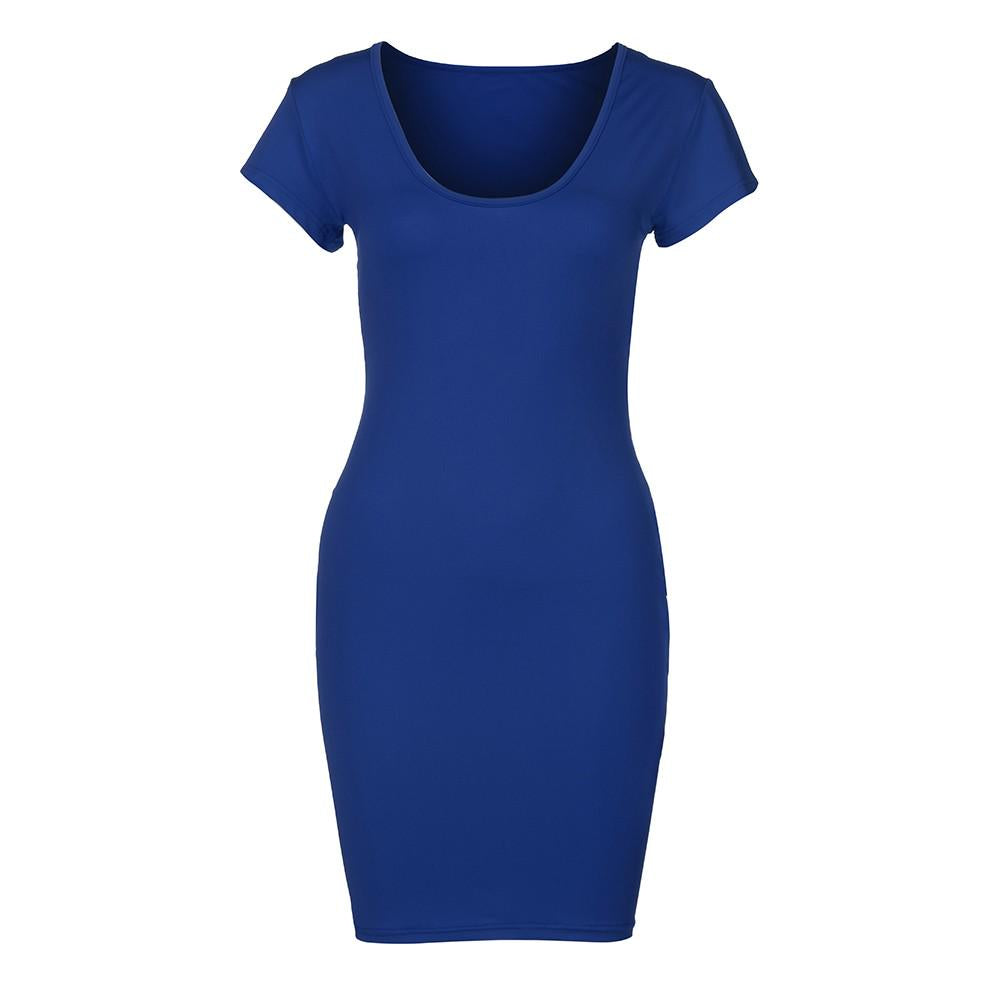 blue dress women